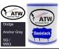 Preview: Dodge, Anchor Gray, SQ / MSQ: 1L Lackdose, von ATW Autoteile West.